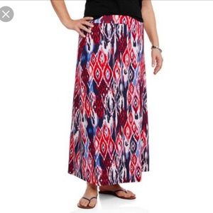 5 for 25 Ikat Maxi Skirt